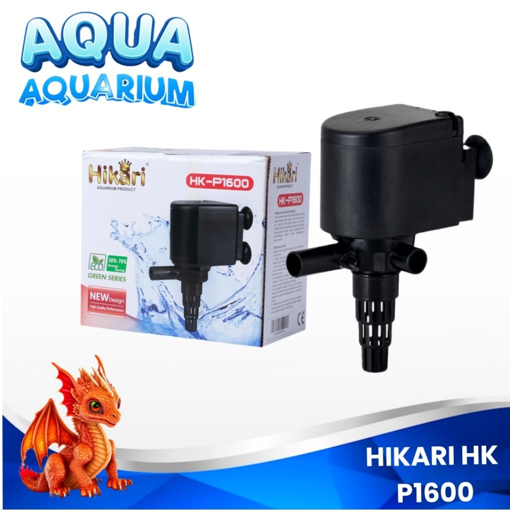 HIKARI HK - P1600 POWER HEAD HIKARI 1600 LOW WATT AQUARIUM PUMP
