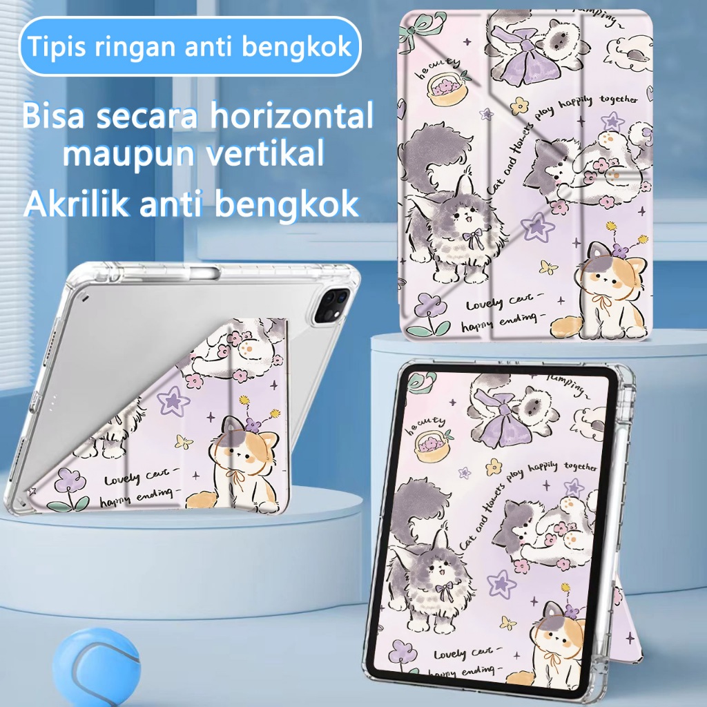Flip Case Samsung Tab S10 FE 10.9" S10 lite 10.9" S7/S8 Plus 12.4" S7 FE 12.4" S9 FE+ 12.4" S10+ 12.