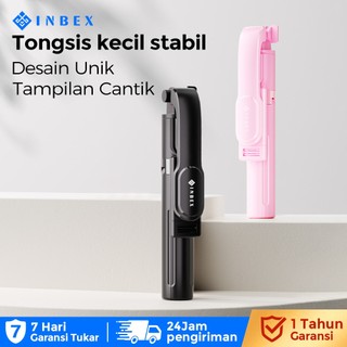 INBEX QT100 Selfie Stick 100cm Tongsis Tripod tripod mini portable tripod Quadruped remote bluetooth tripod handphone Outdoor Travel