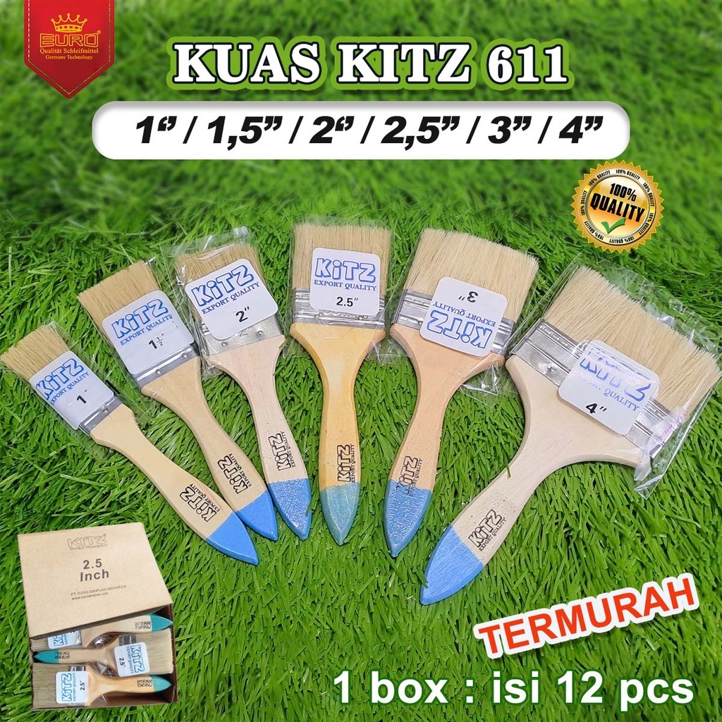 แปรง KITZ 611*******