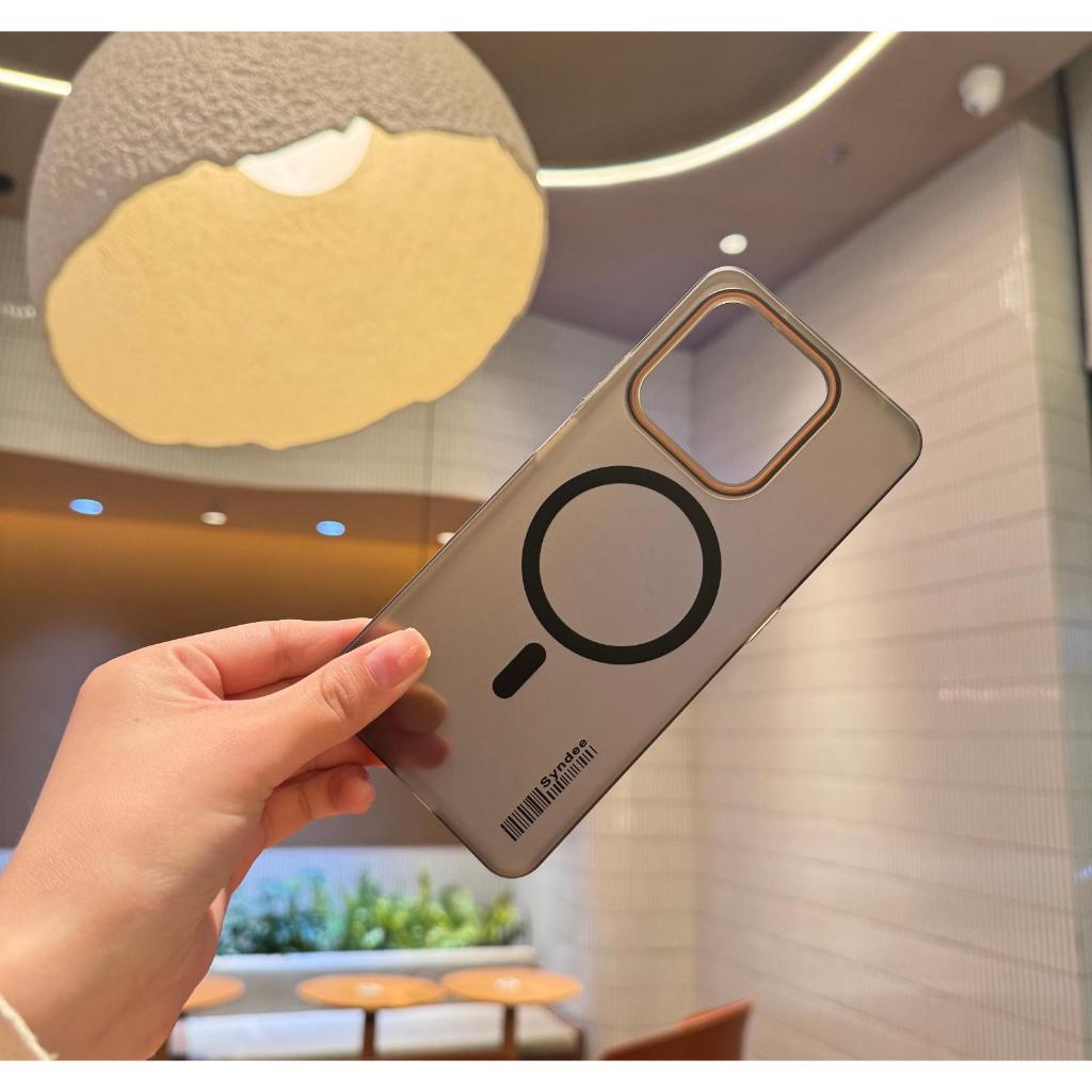 เคสสําหรับ HONOR X6C / HONOR X7D CASE CANDY MATTE MAGNET TRANSPARENT FROSTED SLIM CASE