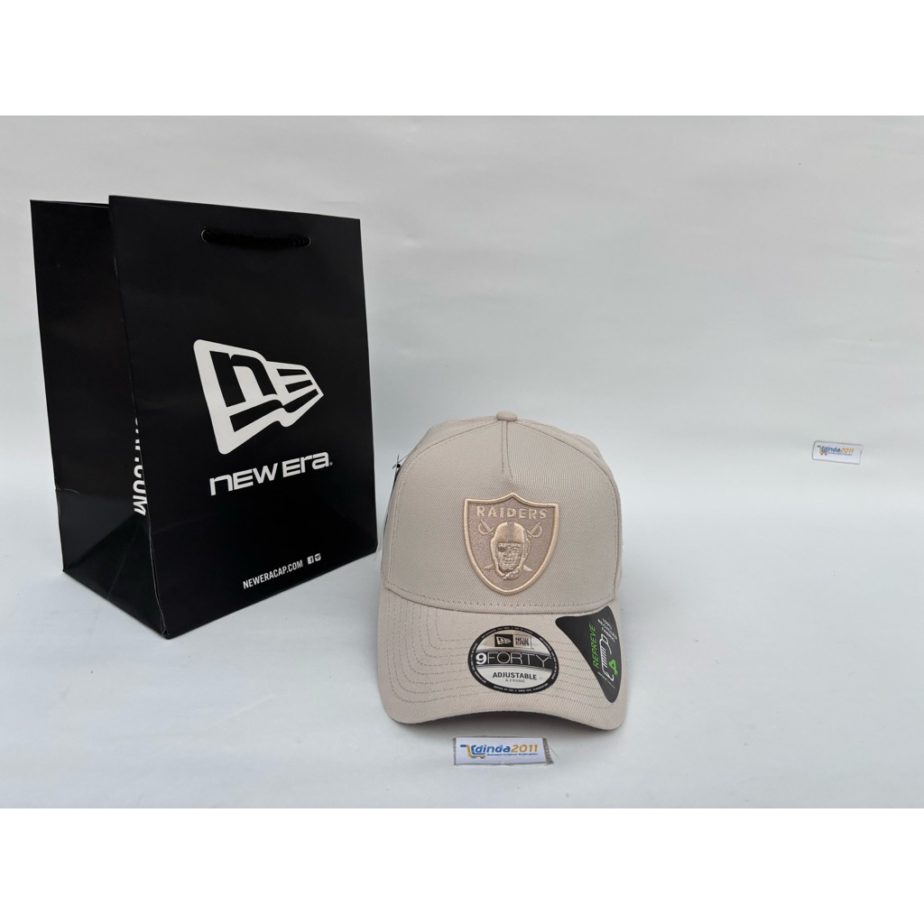 ใหม่ ERA 9Forty A-Frame Repreve Q224 หิน IV Las Vegas RAIDERS หมวกเดิม