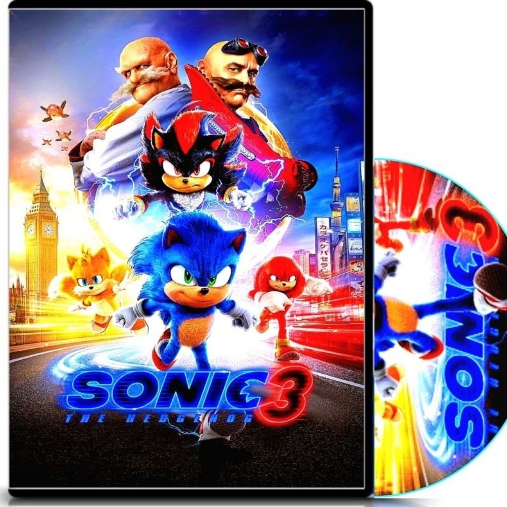 SONIC THE HEDGEHOGS LAST ANIMATED CARTOON FILM CHILDRENS DVD CASSETTE