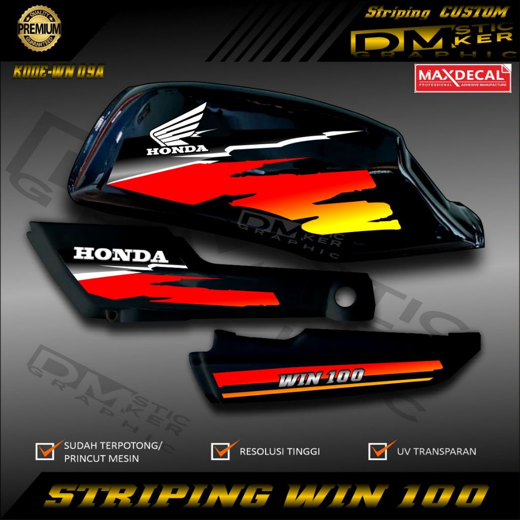 WIN STRIPING TRANSPARKENT VARIATION CODE-WN-09