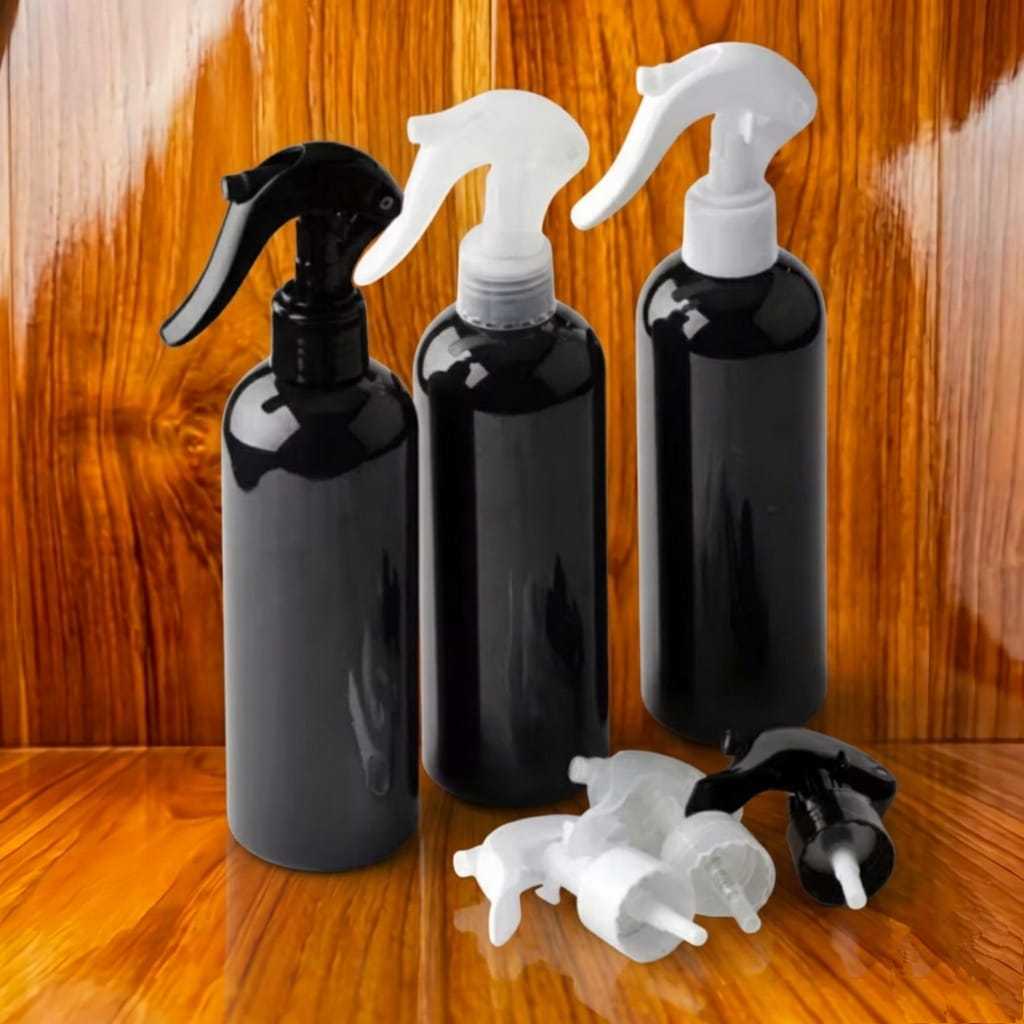 ขวดสเปรย์ทริกเกอร์ 250ml ขวด Br Black / PET 250ML สเปรย์สีดํา Trigger Duck Variant