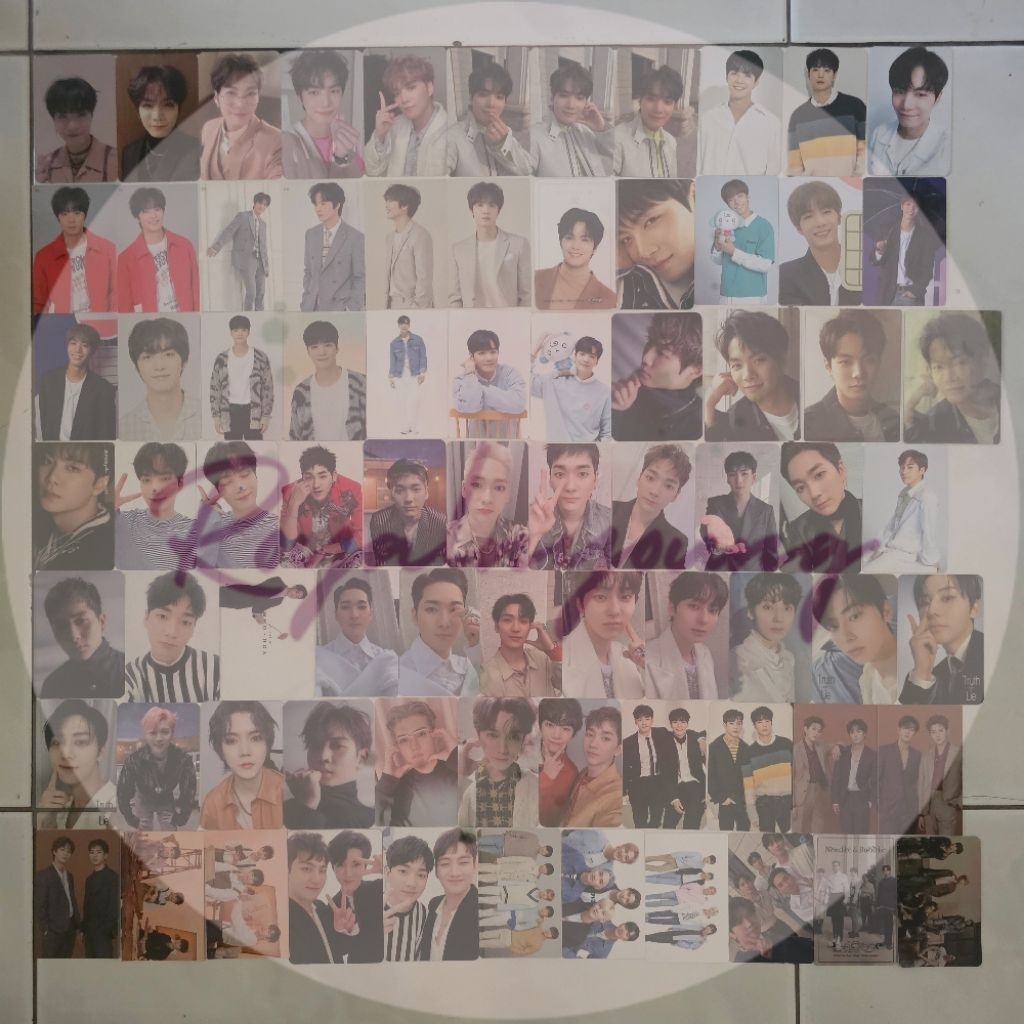 Photocard PC NUEST NUEST JR Jonghyun Jonghyeon Aron Aaron Baekho Dongho Minhyun Ren Minki
