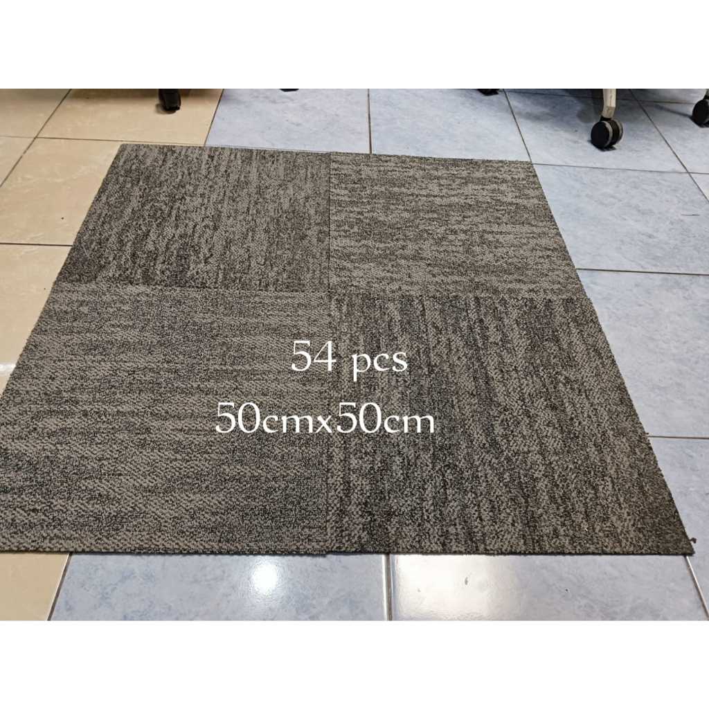 READY TILE FLOOR CARPET || TILE CARPET 50CMX50CM