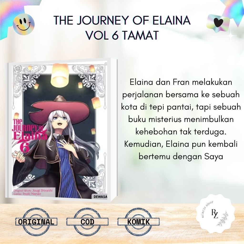 ซีรีส์การ์ตูน Journey Of Elaina Vol 6 ชิราอิชิ