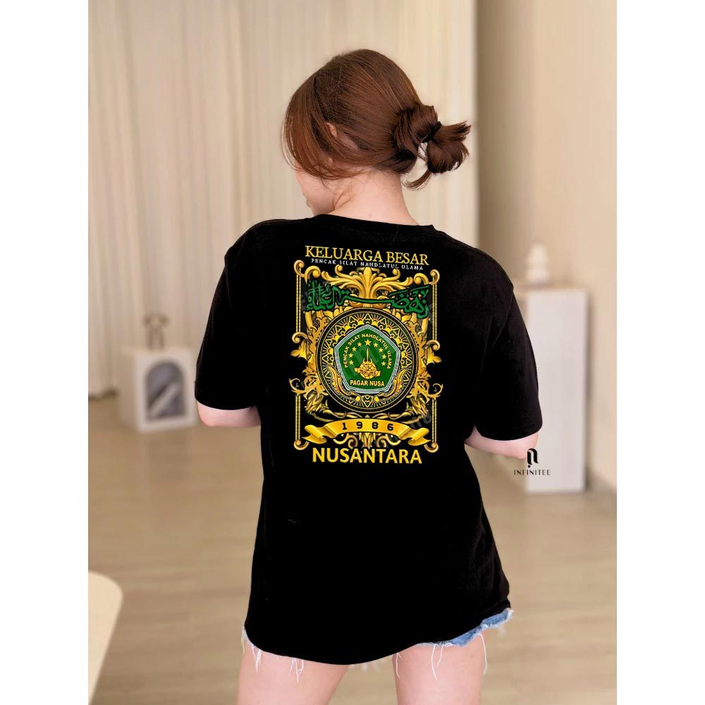 เสื้อยืดผู้ชาย Pagar Nusa Cotton 100% Comed 30s Confidence Pay on Delivery