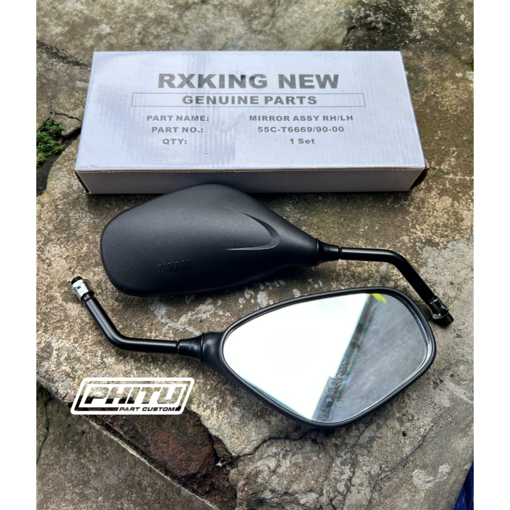 NEW RX KING MIRROR YAMAHA LOGO NEW RX KING MIRROR