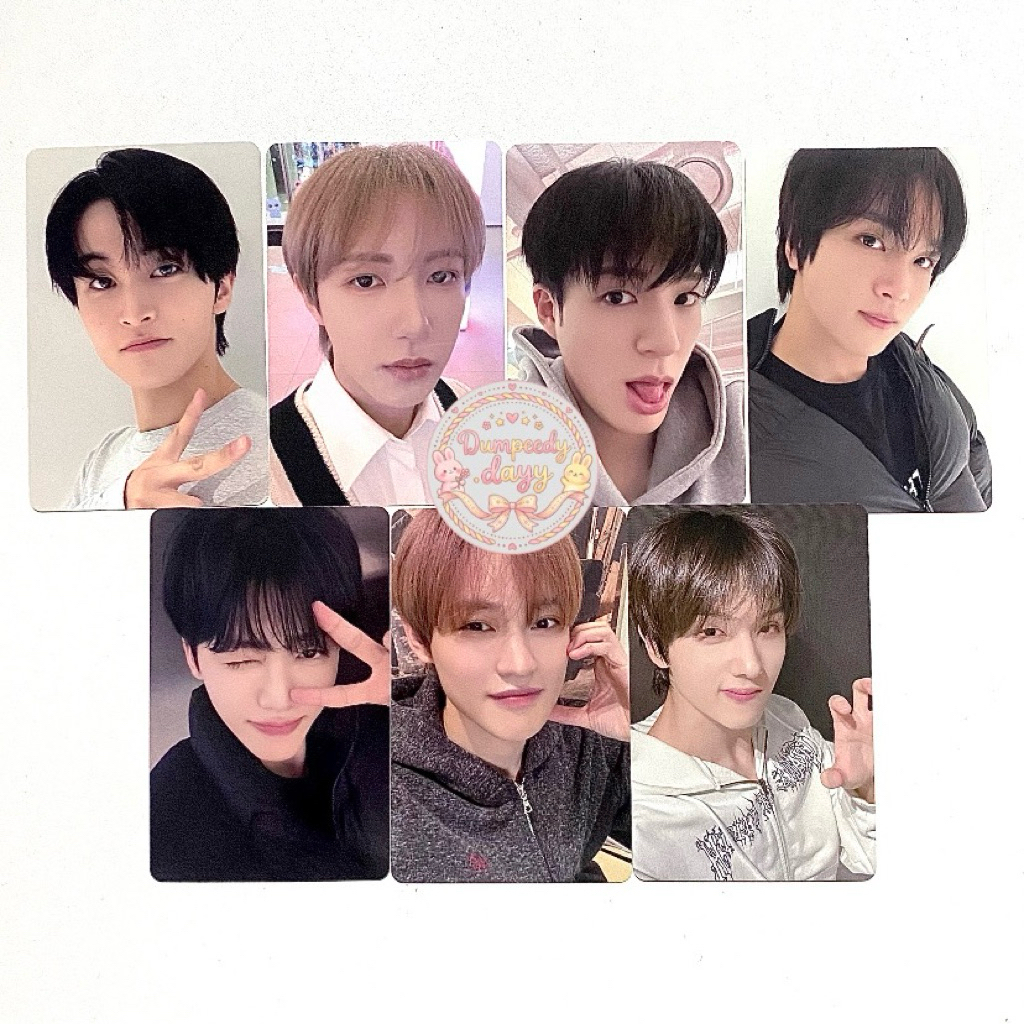 Photocard Mark Renjun Jeno Haechan Jaemin Chenle Jisung NCT Dream Musicart Music Art Video Call Even