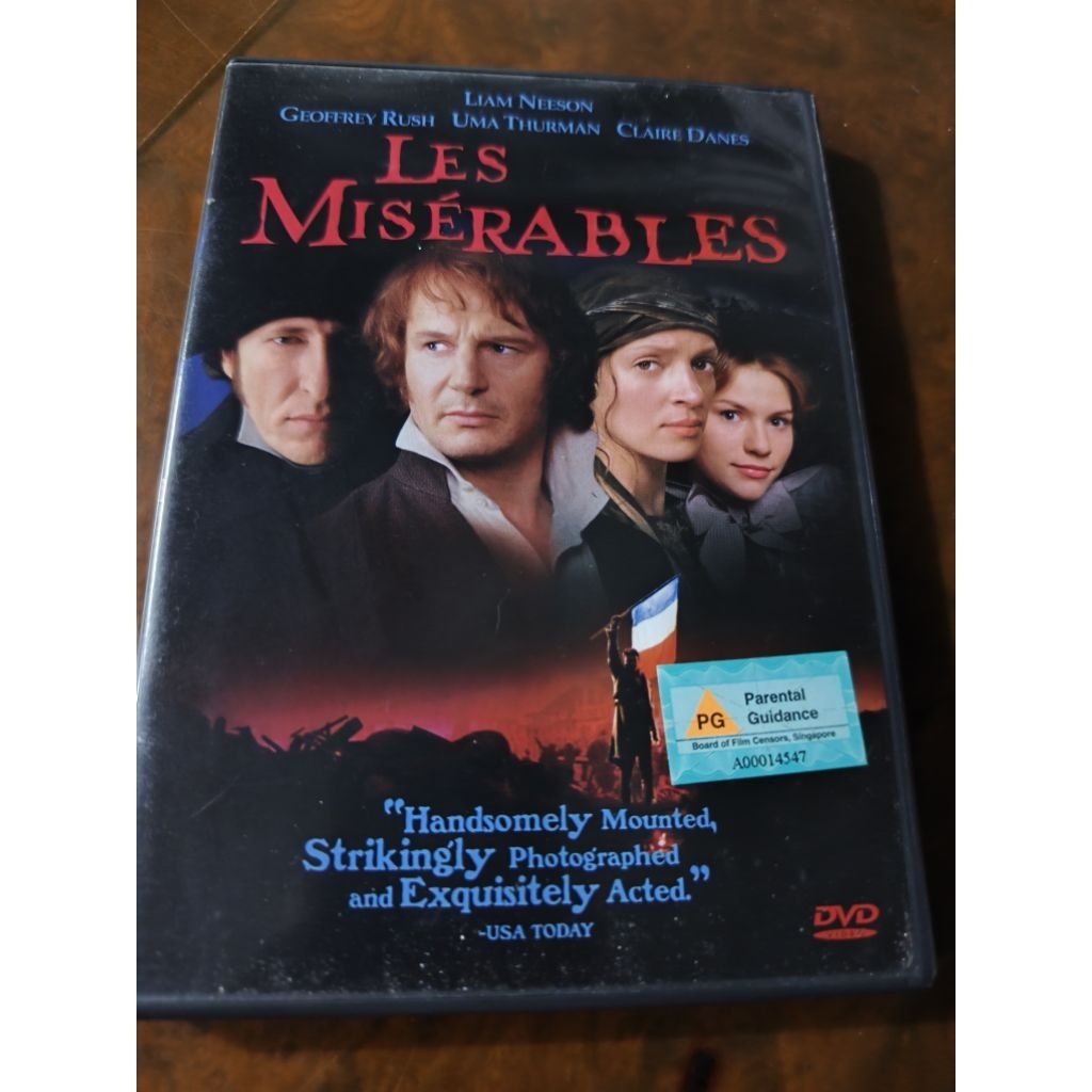 ดีวีดี LES MISERABLES ดั้งเดิม