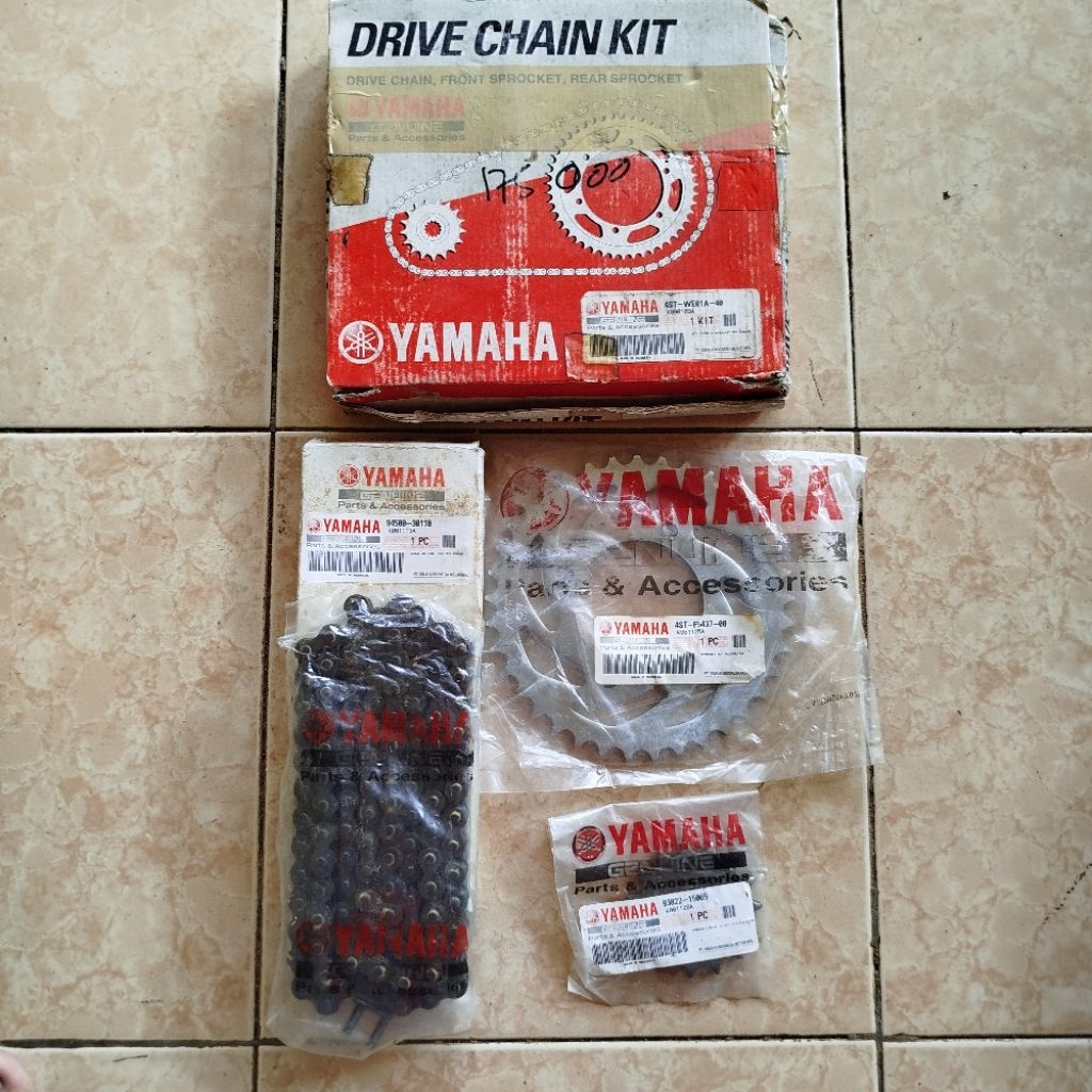 ชุดโซ่เกียร์ RXKing RX King Original YGP 4ST-WE01A-40