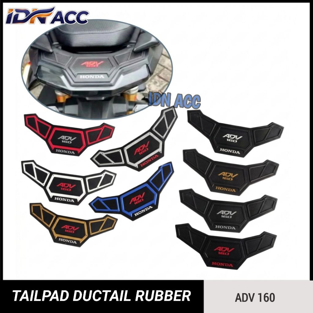 Tail Pad สติกเกอร์ยาง Adv 160 Ducktail Protector Adv 160 ยางพรีเมี่ยม