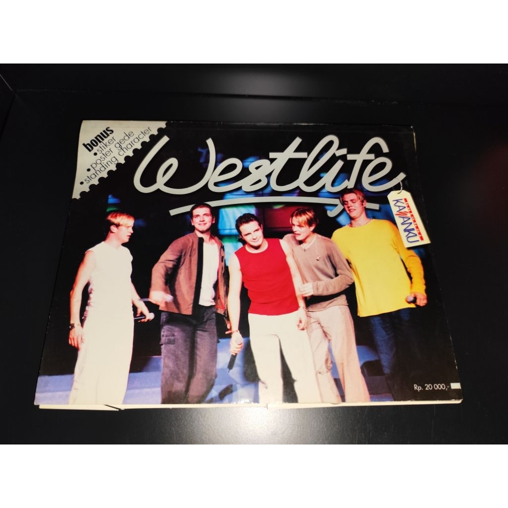 นิตยสาร My Friends: Westlife Special Edition (สติ๊กเกอร์ Bonus, โปสเตอร์, ตัวละครที่ยืน)