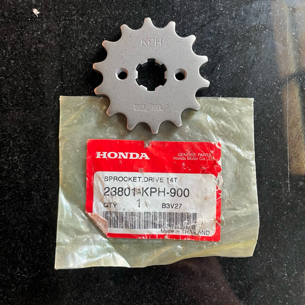 14T Honda Supra x 125 karisma original เกียร์หน้า 23801 KPH-900