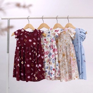 DASTER ANAK PERCA 1-3 tahun / Dress Bayi perempuan / daster anak perempuan /baju anak perempuan