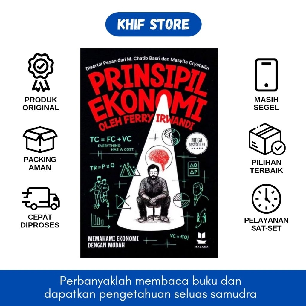 หนังสือหลักเศรษฐกิจ โดย Ferry Irwandi