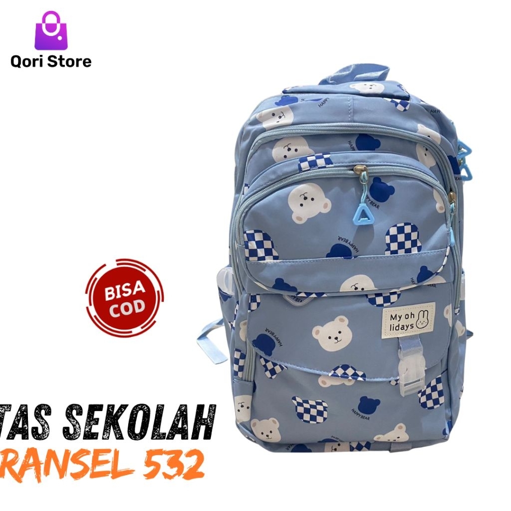 School Bag รหัส 532 / School Backpack / School Backpack - Aceh - Qori Store Indonesia