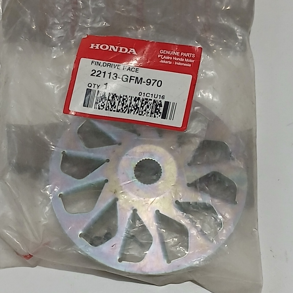22113-GFM-970 ORIGINAL AM CVT IRON FAN HONDA BEAT FI, SCOOPY ESP, SPACY FI, VARIO 110 ESP