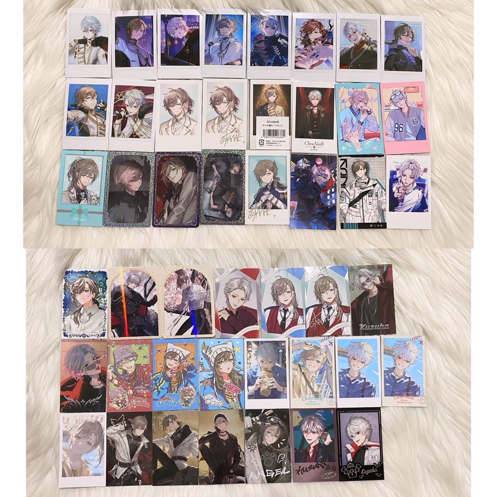 ChroNoiR Kanae Kuzuha NIJISANJI JP EN Snapshot กรอบฟิล์มการ์ด Posca Bromide