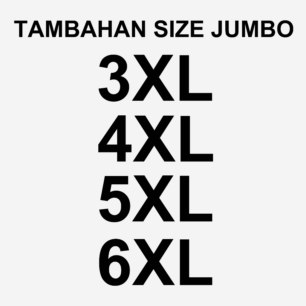 KEMEJA เสื้อ JUMBO SIZE ชาร์จอัตโนมัติ 3XL 4XL 5XL 6XL 7XL 8XL