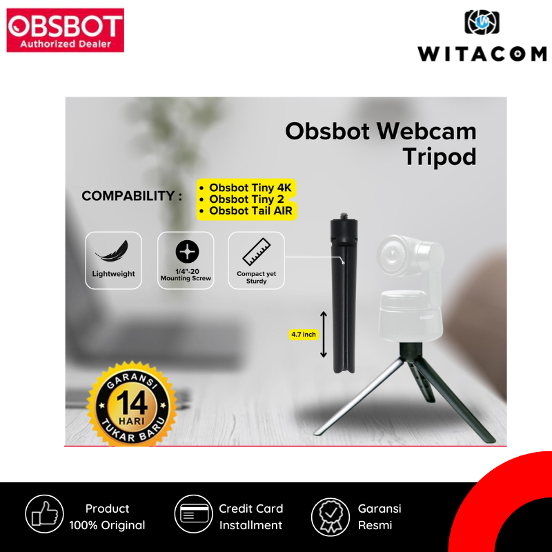 OBSBOT Tiny Webcam ขาตั้งกล้องสําหรับ Tiny, Meet, Tail Air Series - ของแท้