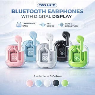 Ultrapods TWS Bluetooth 5.3 Earphone Android with Microphone HiFi Stereo Bass Earbuds