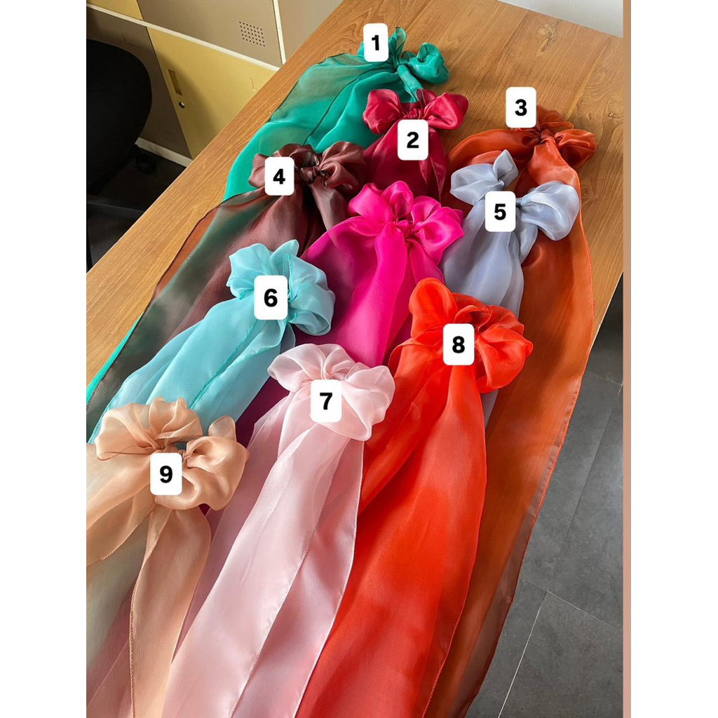 ผ้าพันคอ Organza Series 2