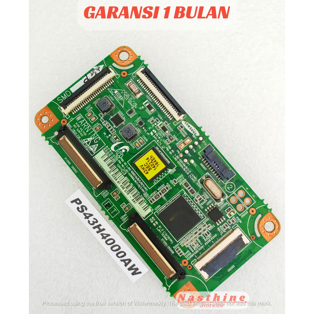 MESIN PCB TCON TV T CON TV SAMSUNG PA43H4000 / PA43H4000AW ต้นฉบับ 100% รับประกันเครื่องยนต์ทีวี TCO