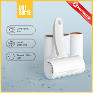 OHSOME - Alba Sol Alat Pembersih Bulu Roll LINT ROLLER / REFILLS ( ISI 3 ) 
