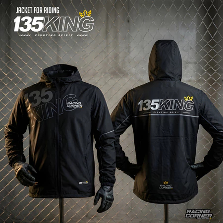 Rx-King 2-Stroke 2-Stroke Two-Stroke Premium Waterproof Full Printing Motorcycle Jacket | มุมซิ่ง