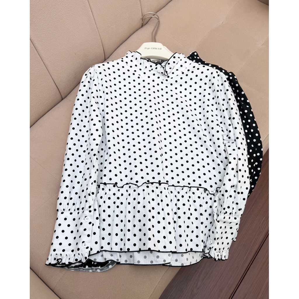 KATUN อย่างเป็นทางการ PGE | DOREA BLOUSE | เสื้อคลุมตัวยาวผู้หญิง | เสื้อคอตตอนท็อป | เสื้อผ้าฝ้าย |