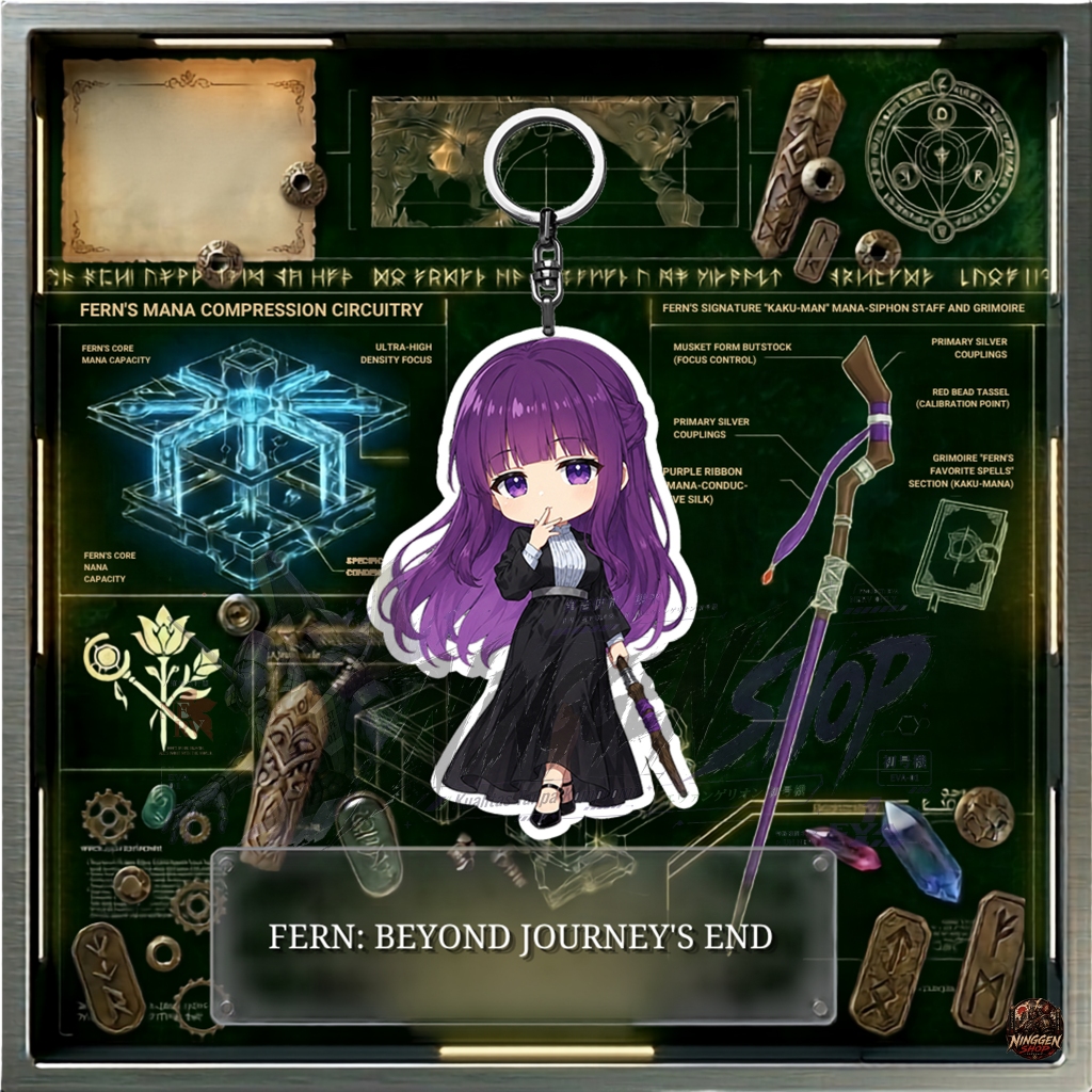 GANTUNGAN Sousou no Frieren Keychain – Frieren - พวงกุญแจ/HP - พวงกุญแจอะคริลิค