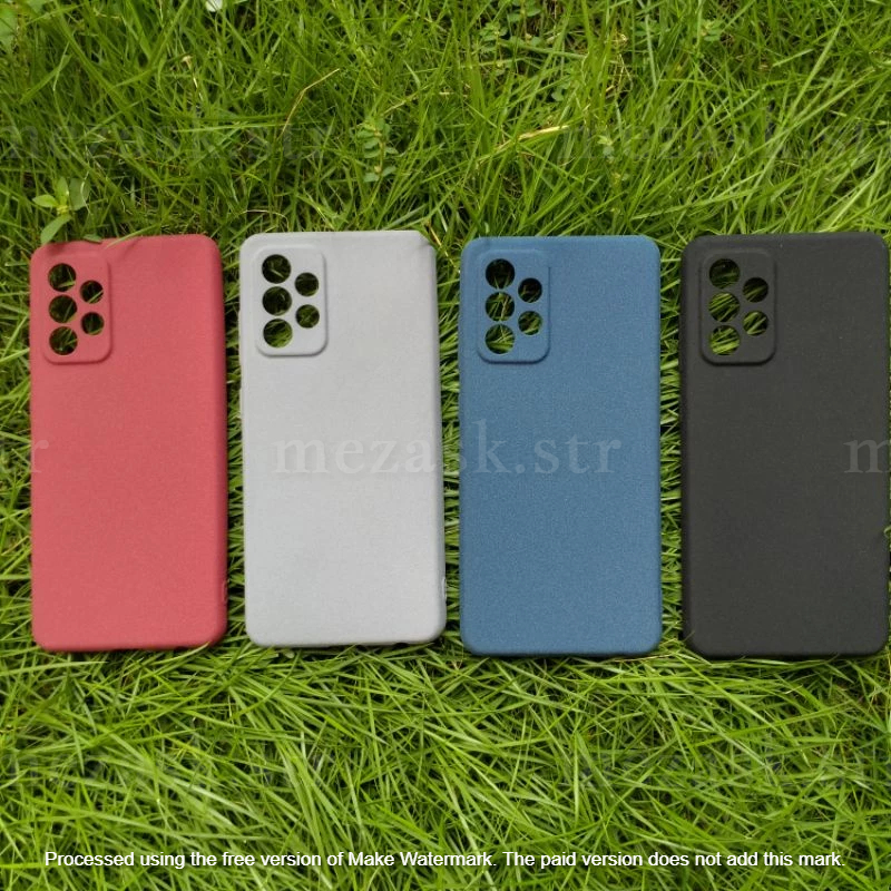 {SandStone} เคส Samsung A52 / A52s 5G Softcase Sandstone Silicon Anti Slip Casing | เคส Samsung Gala
