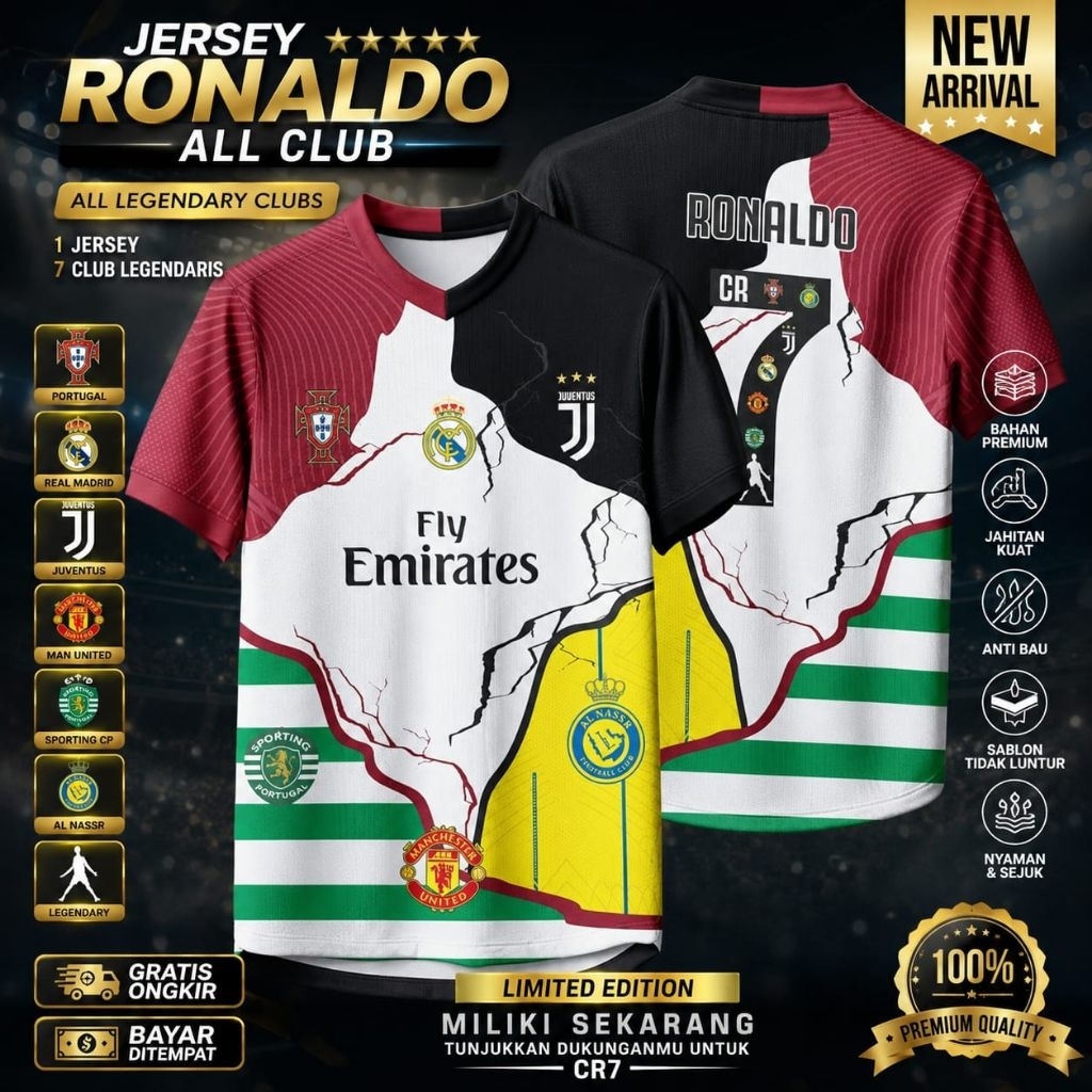 เสื้อแข่ง RONALDO CR7