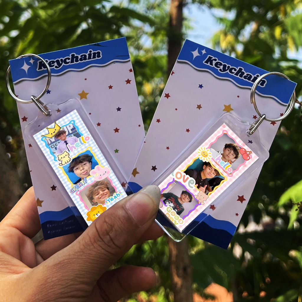 GANTUNGAN พวงกุญแจ Photostrip boltista apablaza inter miami - พวงกุญแจ - boltista apablaza inter mia