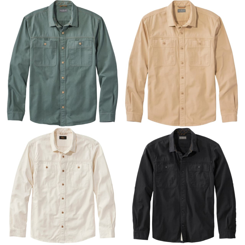 KEMEJA LLBean Mens Signature Washed Field Shirt