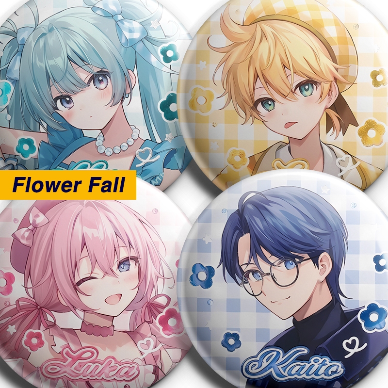 โครงการ Sekai Vocaloid Pin ดอกไม้ฤดูใบไม้ร่วง Hatsune Miku Pianpro