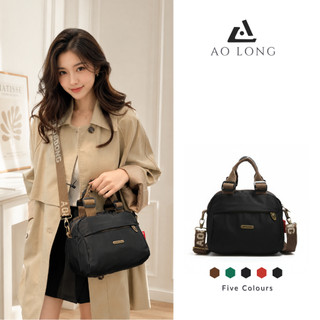 AOLONG AZILA 8309# - Tas Selempang Wanita Cantik Bahan Parasut Premium Cantik & Elegan BISA COD