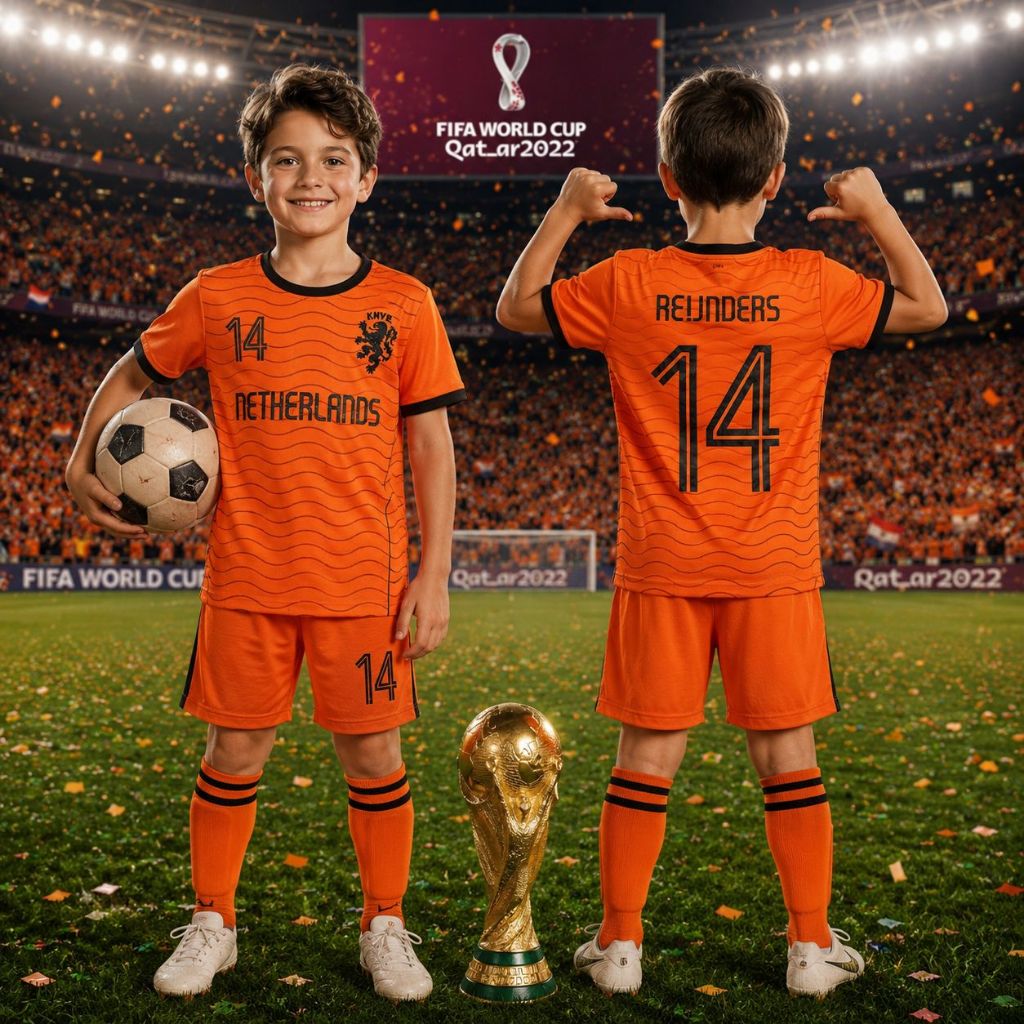 / เสื้อฟุตบอล NETHERLANDS / ชุดเสื้อฟุตบอล NETHERLAND KIDS