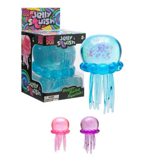 READY NEEDOH JELLY SQUISH JELLYFISH SQUISHY STRESS TOY GOOD FOR ADHD