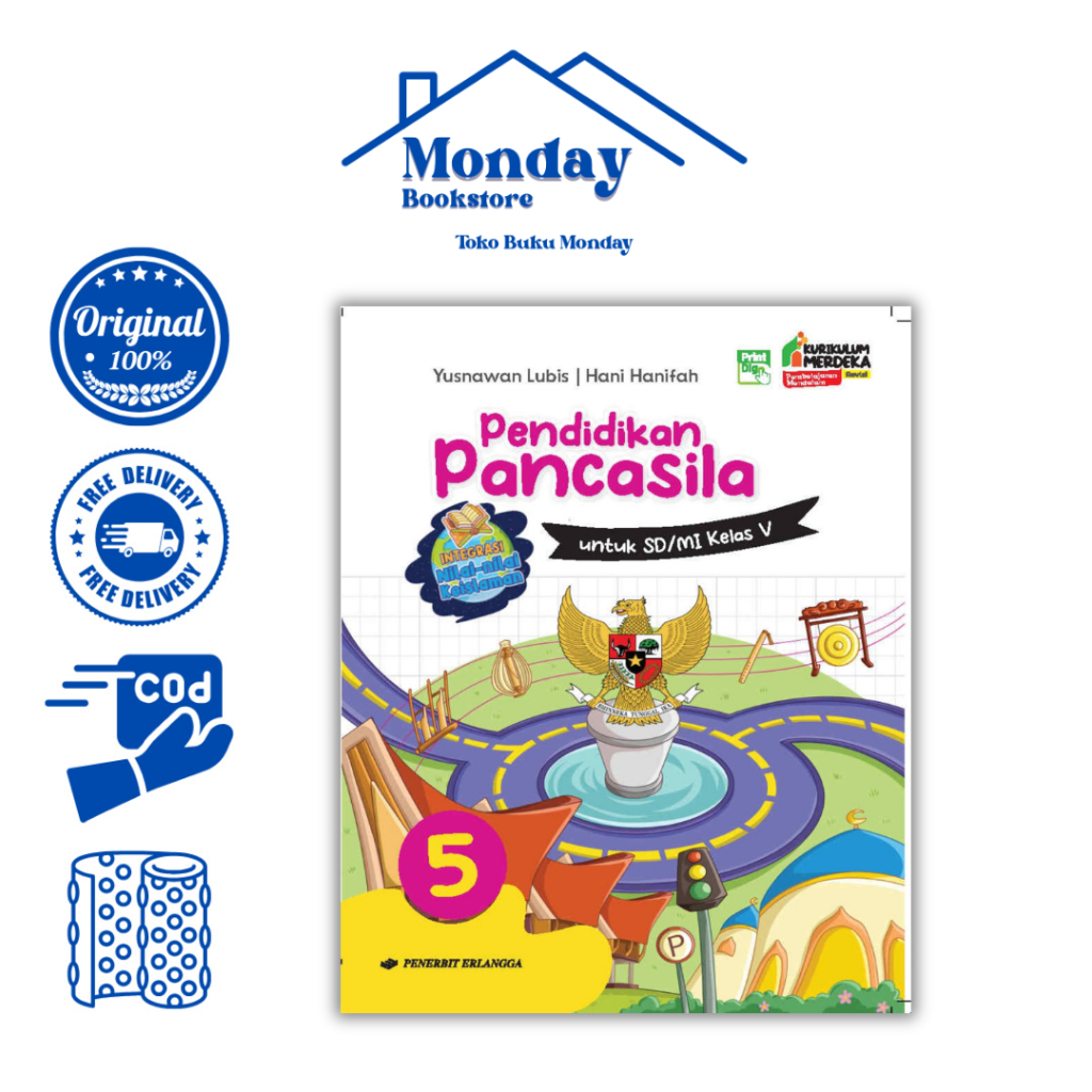 PANCASILA EDUCATION VALUES OF ELEMENTARY SCHOOL/MI CLASS 5/KM