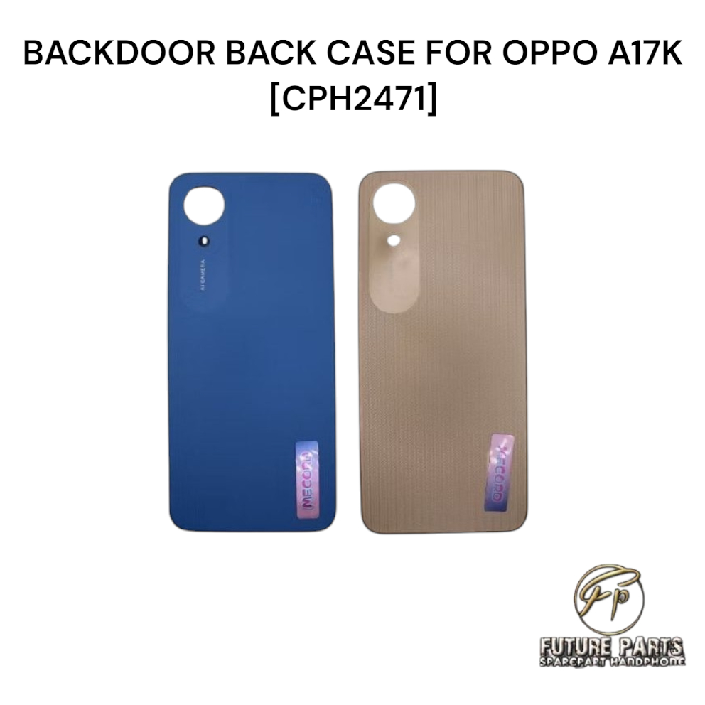 BACKDOOR BACK CASE สําหรับ OPPO A17K [CPH2471]