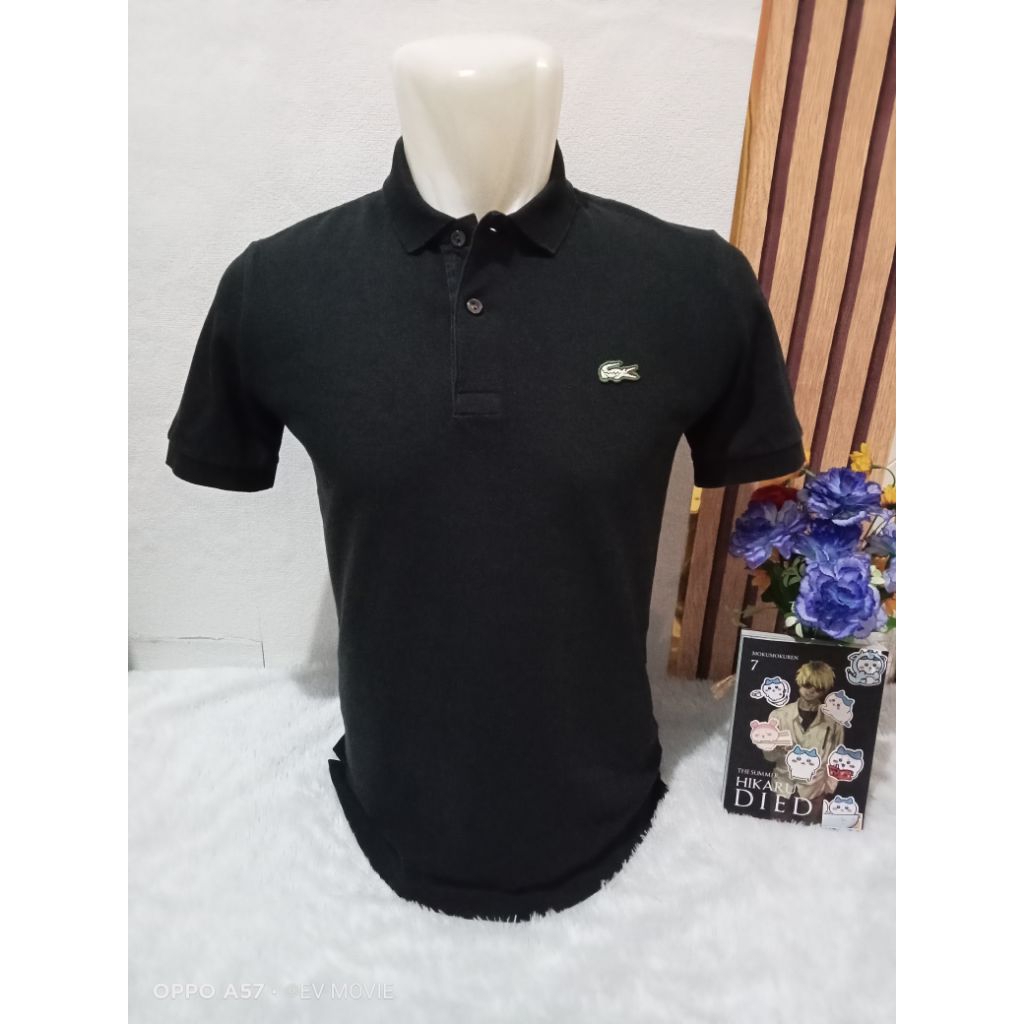 เสื้อคอปกโปโล Lcs L!Ve สีดํา