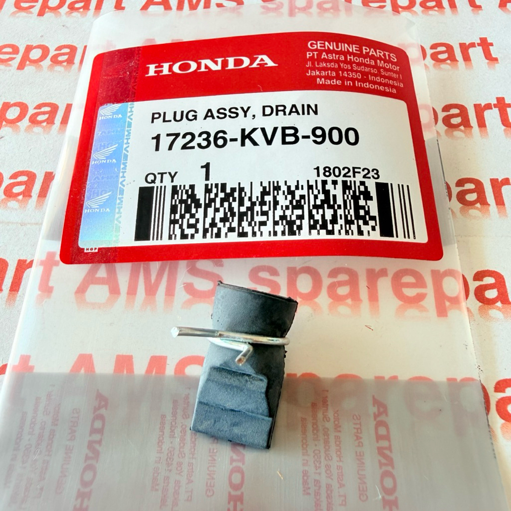 ท่อ + คลิปกรองอากาศ BEAT GENIO SCOOPY VARIO PCX ADV CB CBR 150 STYLO 17236-KVB-900