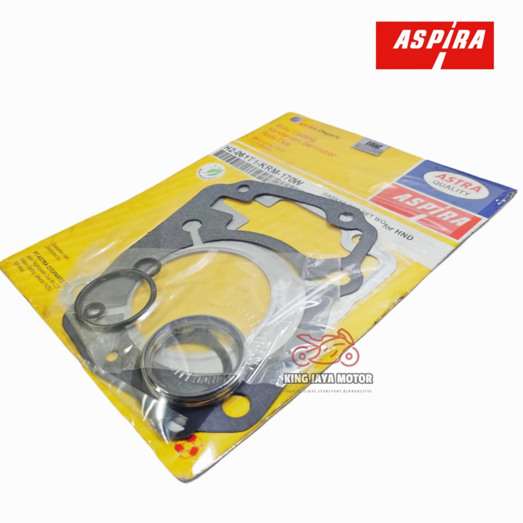 GASKET PAKING TOP SET KRM VERZA MEGAPRO MEGA PRO NEW 150 MONO ASPIRA H2-061T1-KRM-170W