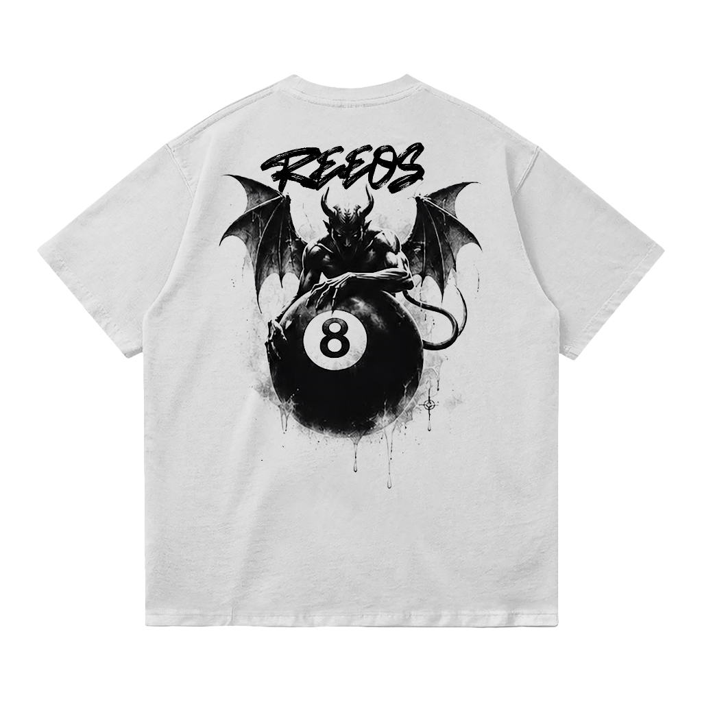 เสื้อยืดโอเวอร์ไซส์ REEOS 16s - 8 Ball