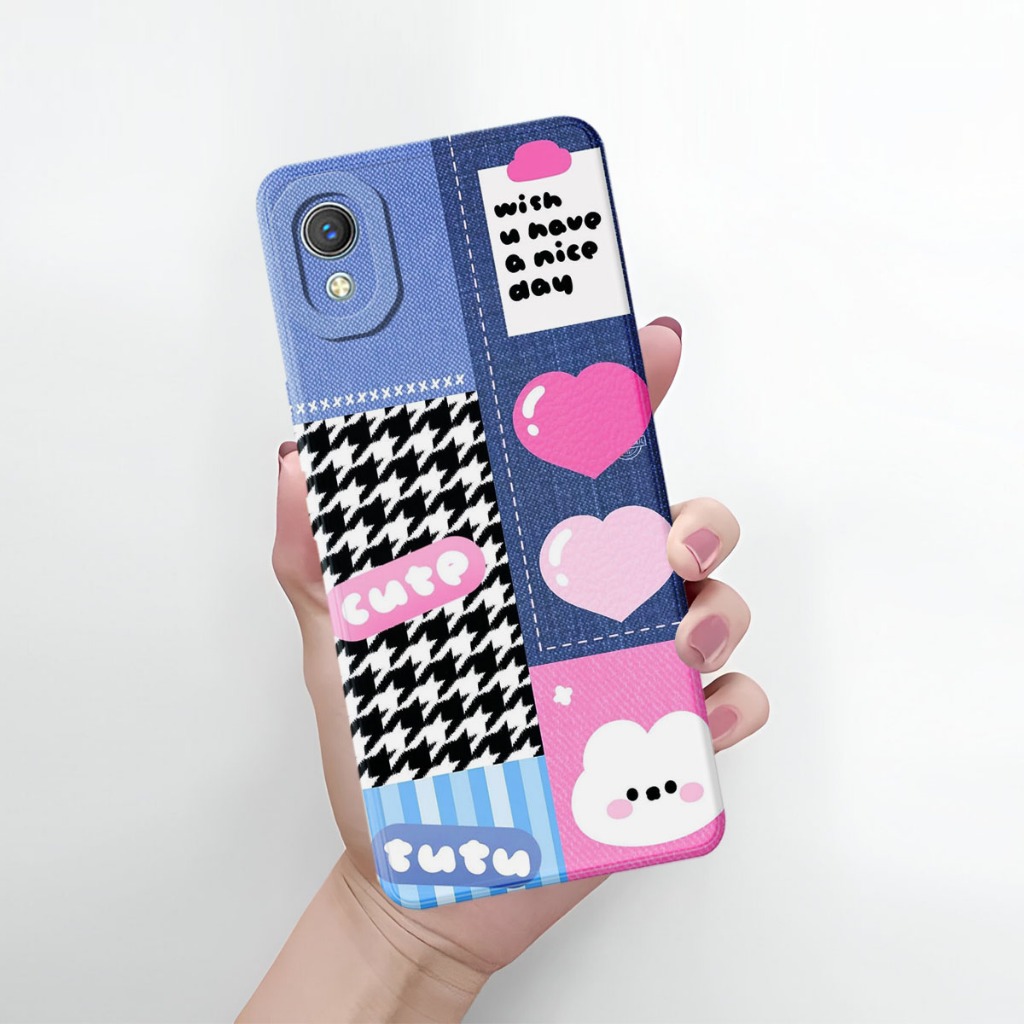 เคส Vivo Y1s - Vivo Y91c เคสแฟชั่น Softcase Macaron ปกป้องกล้อง Kesing Hp Casing Hp Protector HP DCB