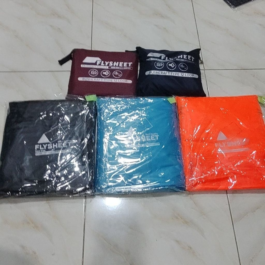 TENDA ฟลายชีท 2x3 3x4 4x6 เมตร / เต็นท์ด้านนอกกันน้ํา